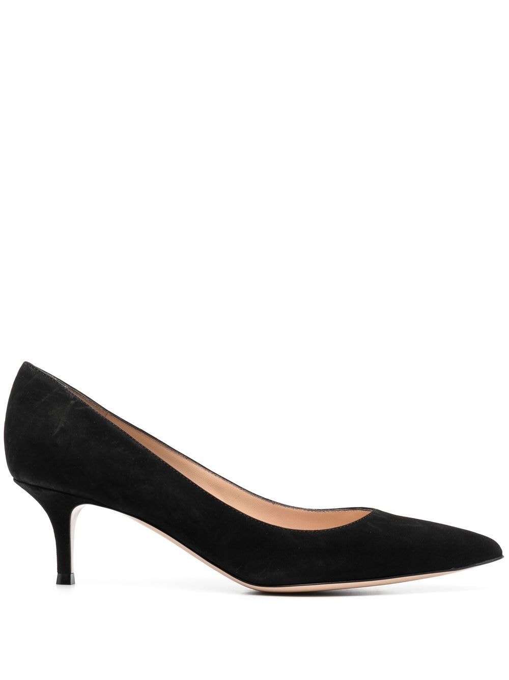 Gianvito Rossi Gianvito 55mm suede pumps - Black von Gianvito Rossi