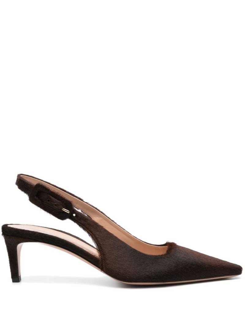 Gianvito Rossi 65mm Lindsay slingback pumps - Brown von Gianvito Rossi