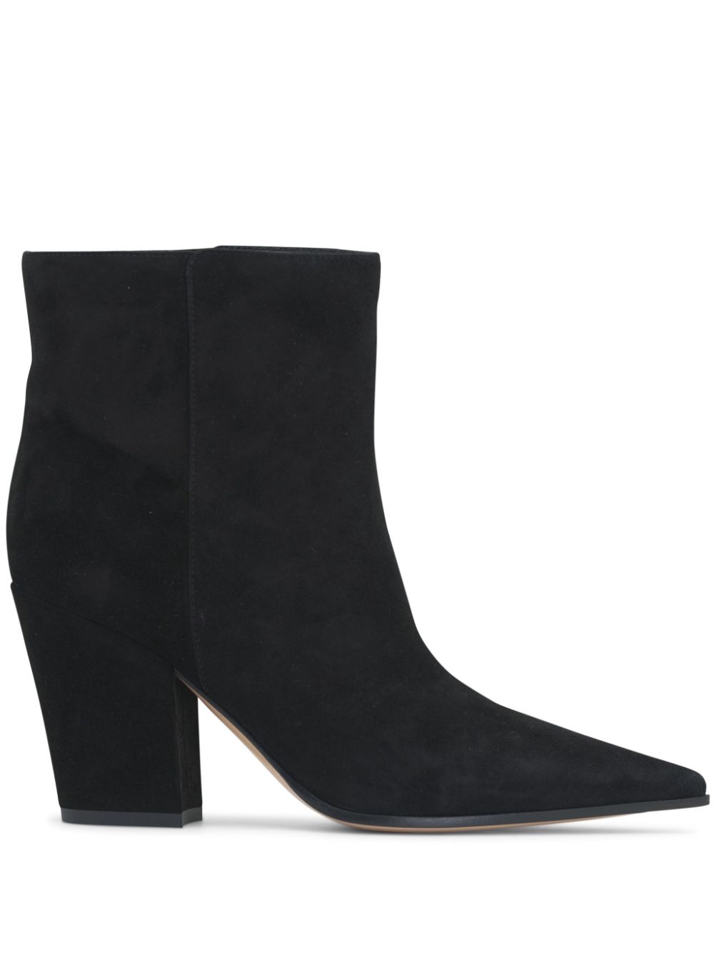 Gianvito Rossi 75mm Camoscio ankle boots - Black von Gianvito Rossi