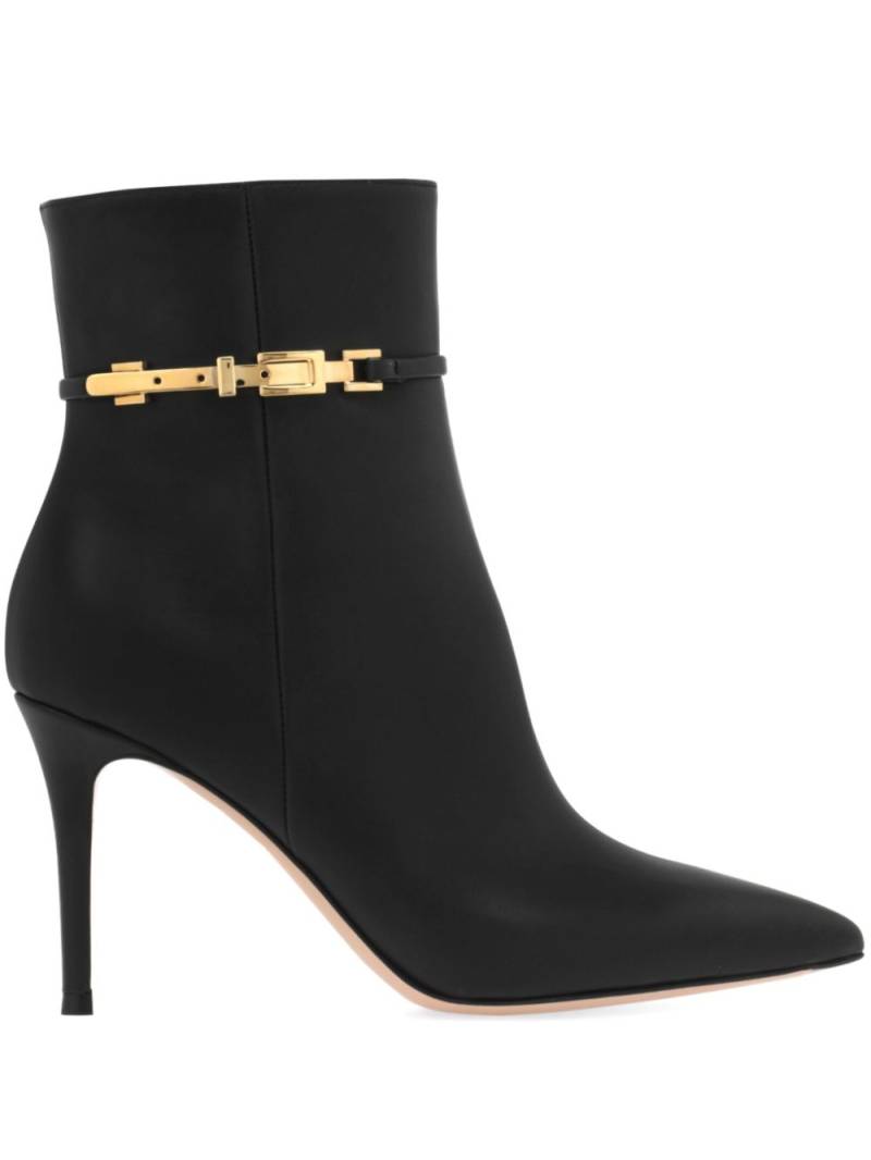 Gianvito Rossi 85mm Carrey boots - Black von Gianvito Rossi