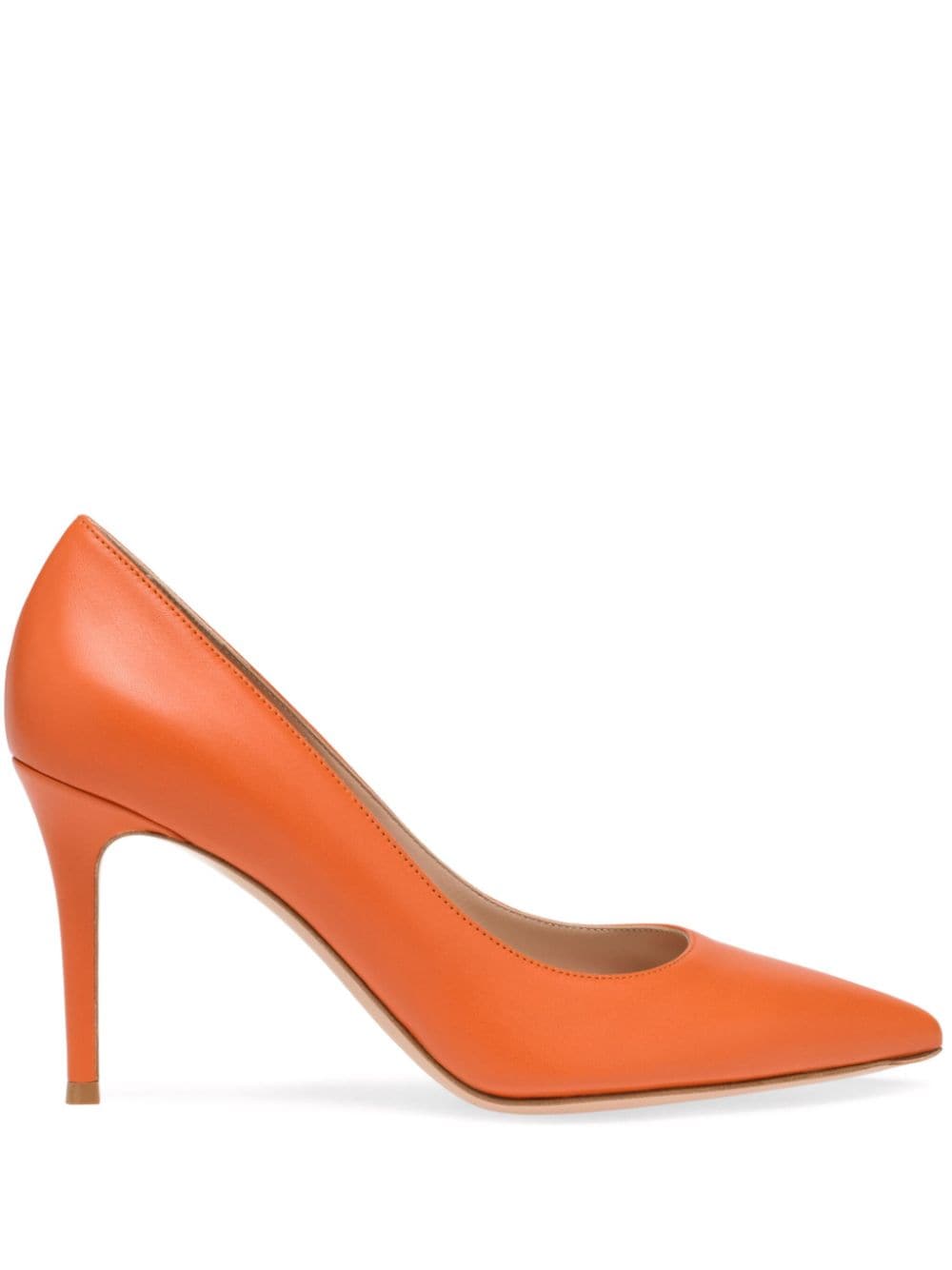 Gianvito Rossi 85mm Gianvito pumps - Orange von Gianvito Rossi