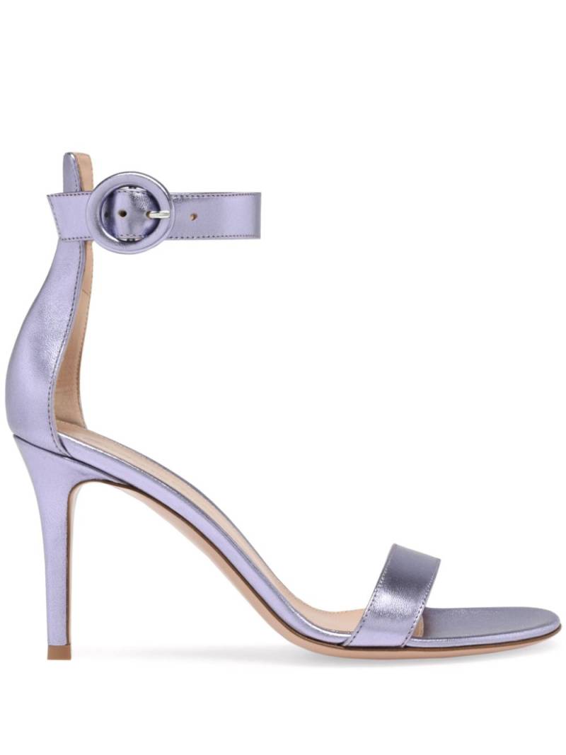 Gianvito Rossi 85mm Portofino sandals - Purple von Gianvito Rossi