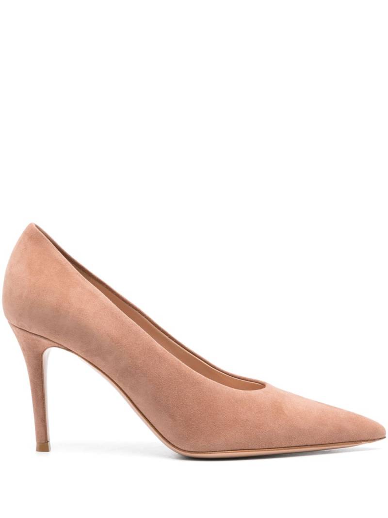 Gianvito Rossi 85mm Robbie pumps - Neutrals von Gianvito Rossi