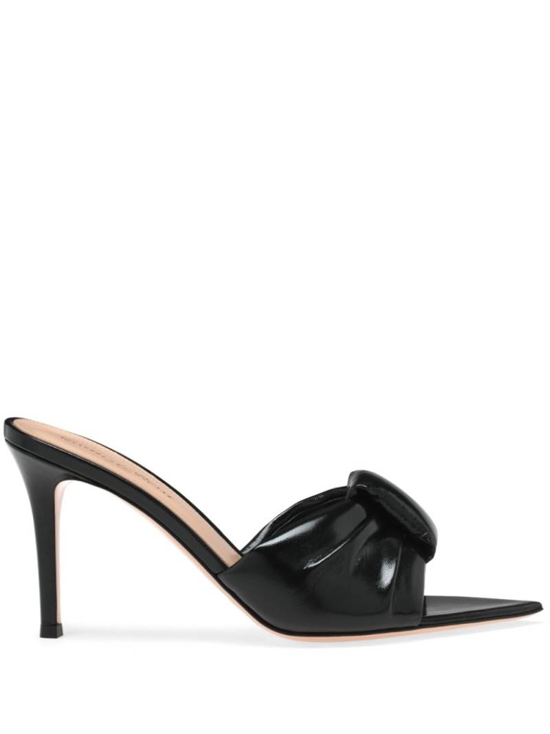 Gianvito Rossi 90mm Love mules - Black von Gianvito Rossi