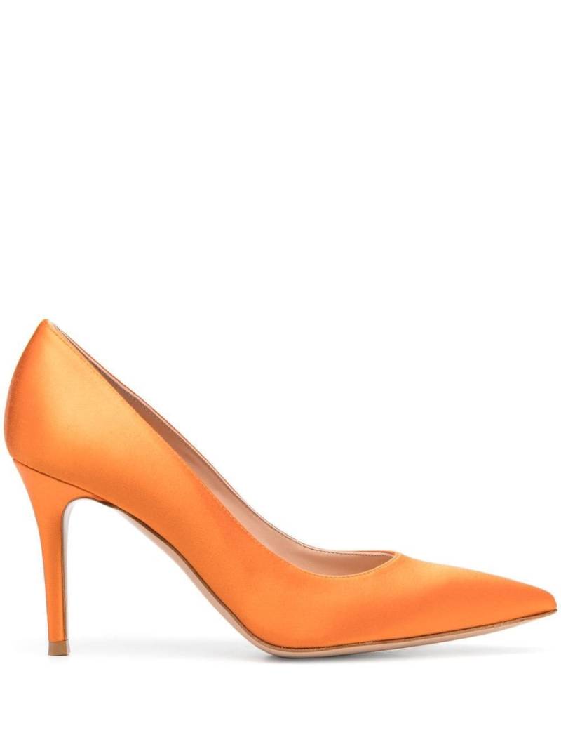 Gianvito Rossi 90mm high-heel pumps - Orange von Gianvito Rossi