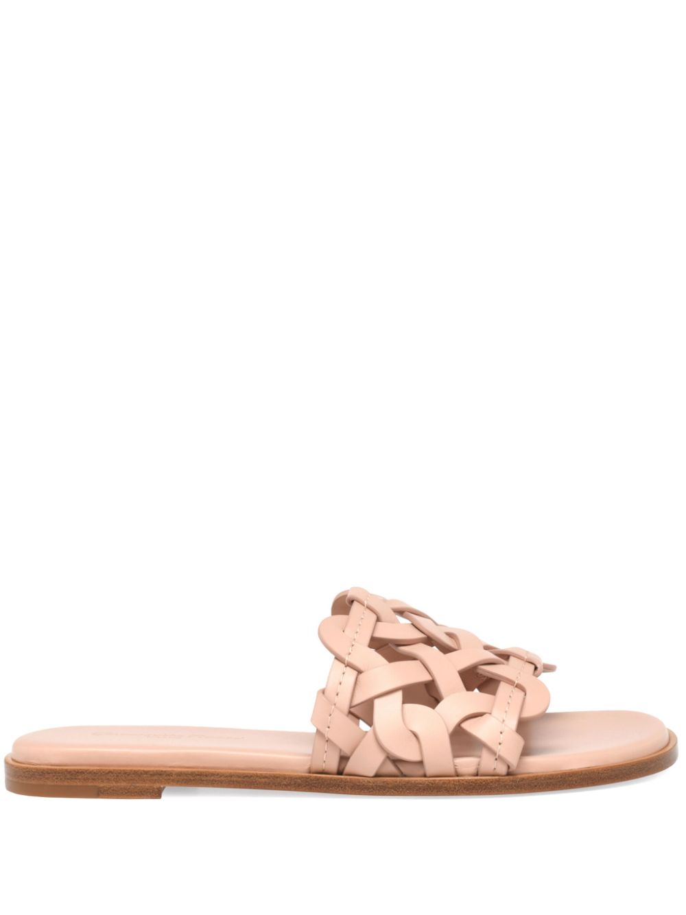 Gianvito Rossi Amalfi slides - Neutrals von Gianvito Rossi