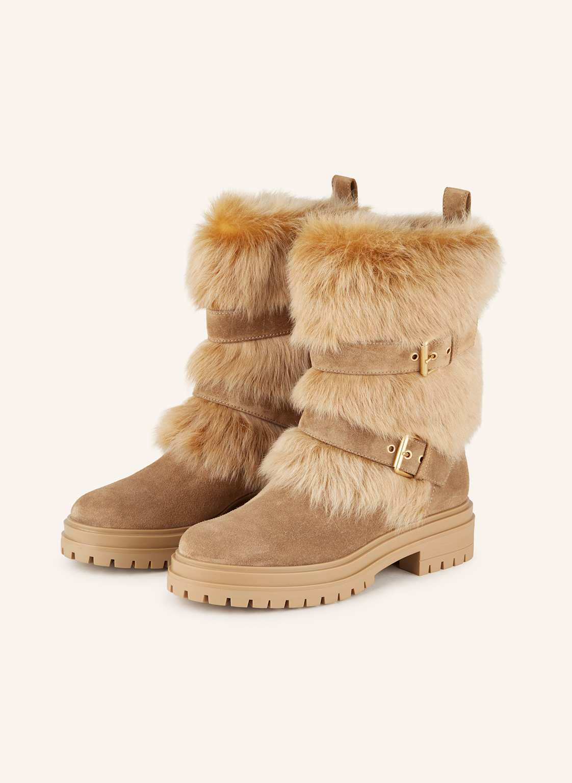 Gianvito Rossi Biker Boots Maverick braun Gianvito Rossi Biker Boots Maverick braun von Gianvito Rossi