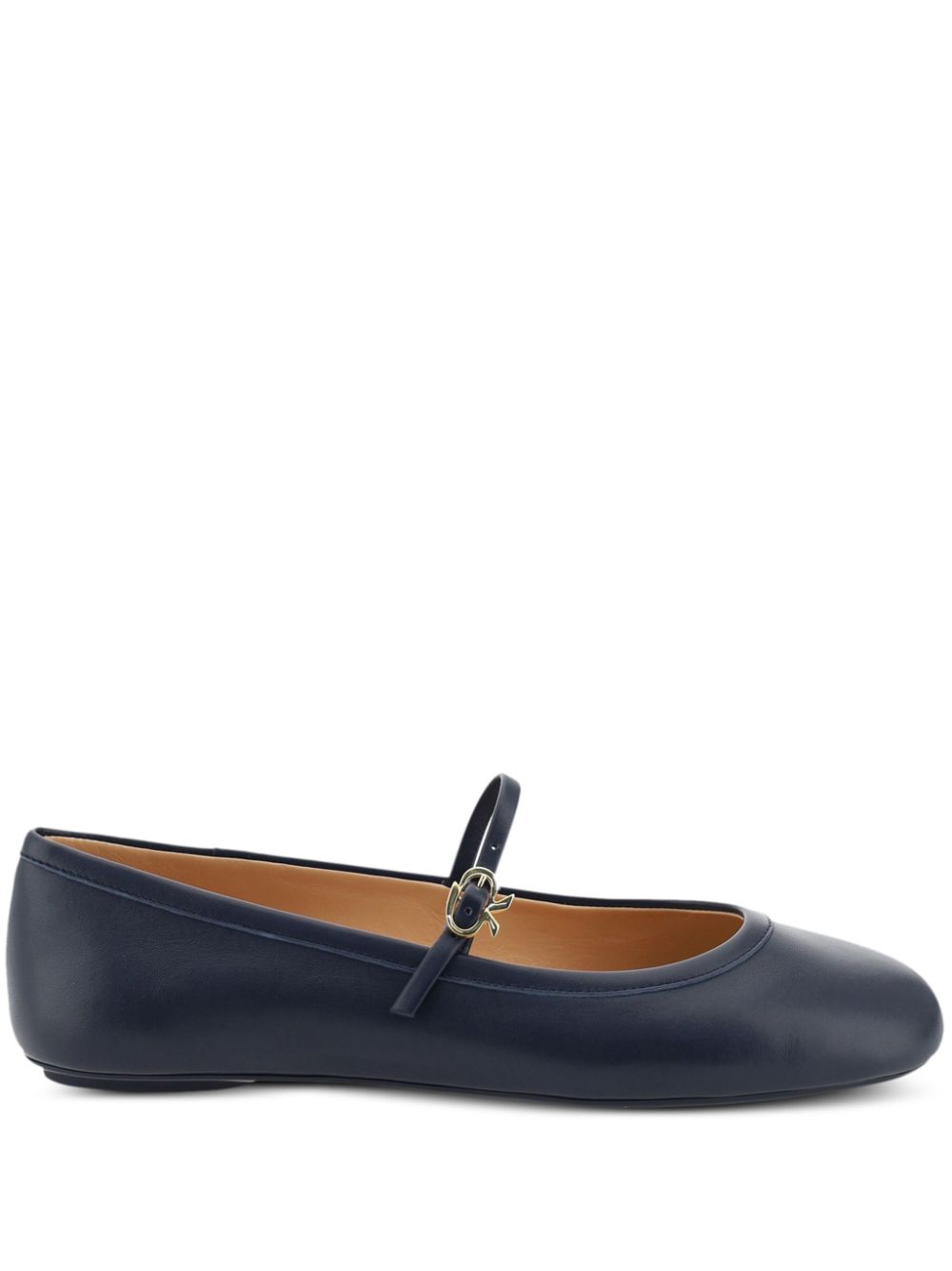 Gianvito Rossi Carla ballet flats - Blue von Gianvito Rossi