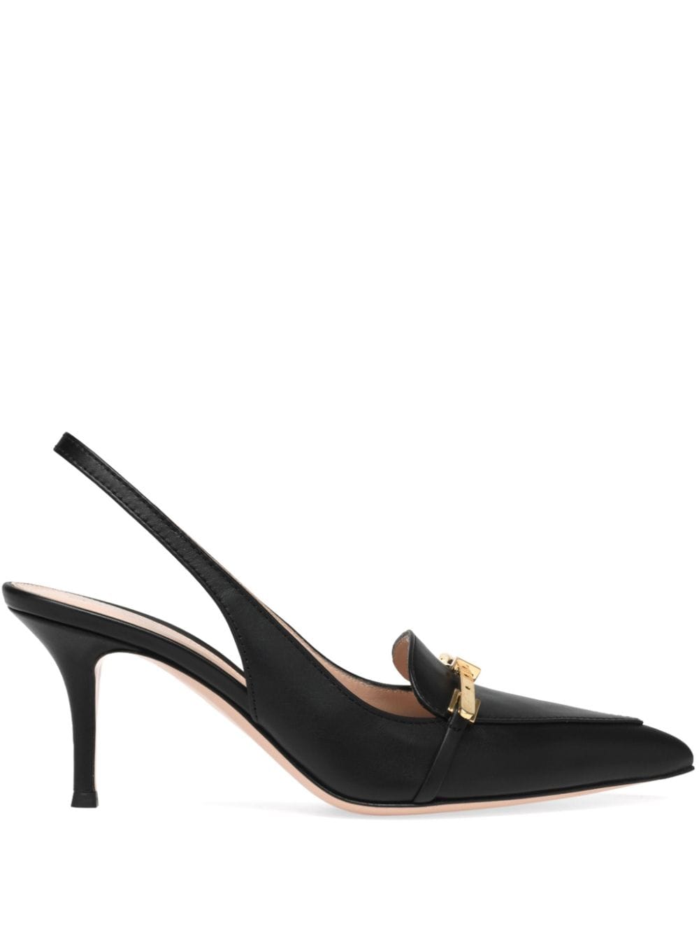 Gianvito Rossi Carrey 70mm slingback pumps - Black von Gianvito Rossi