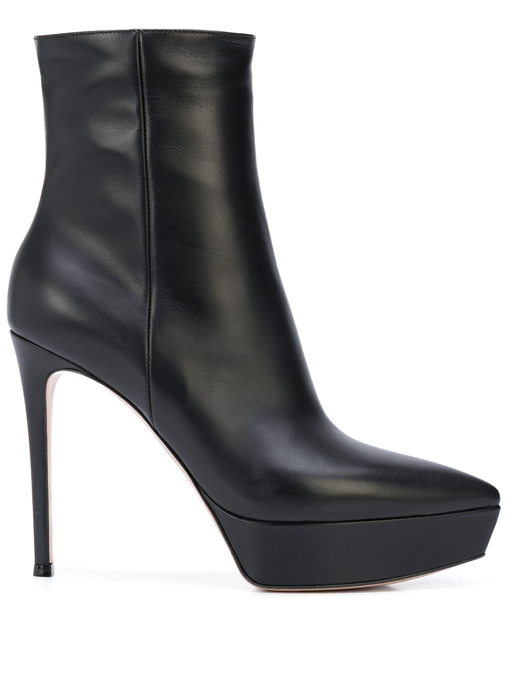 Gianvito Rossi Dasha 115mm platform booties - Black von Gianvito Rossi