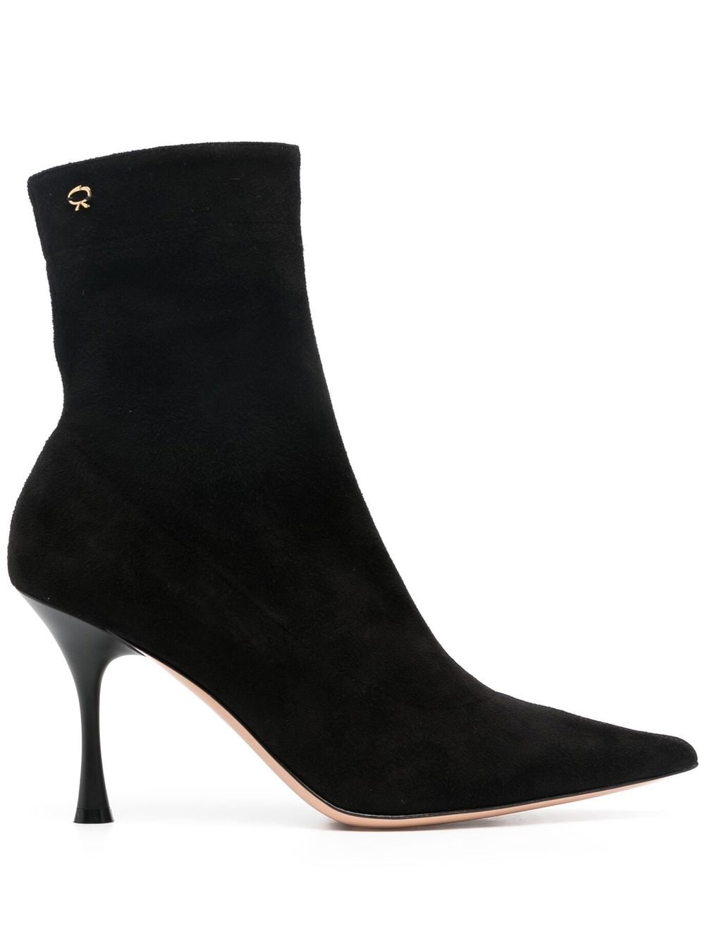 Gianvito Rossi Dunn 85mm suede boots - Black von Gianvito Rossi