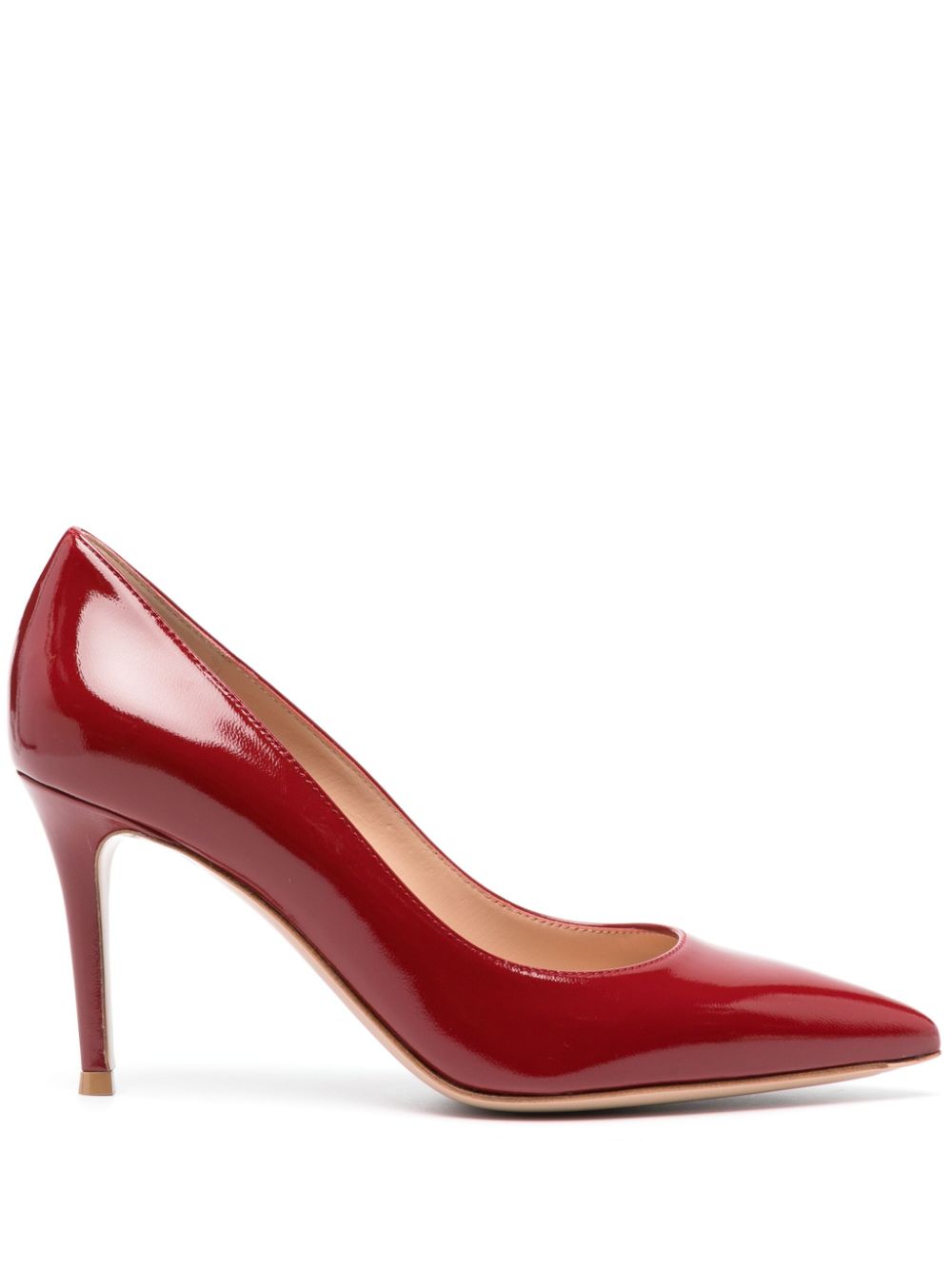 Gianvito Rossi Gianvito 85mm pumps - Red von Gianvito Rossi