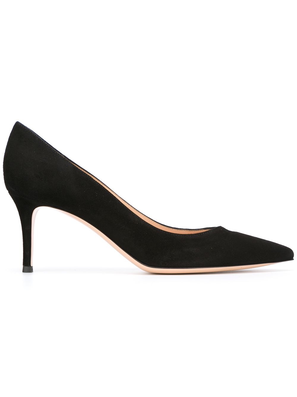 Gianvito Rossi Gianvito 70mm suede pumps - Black von Gianvito Rossi