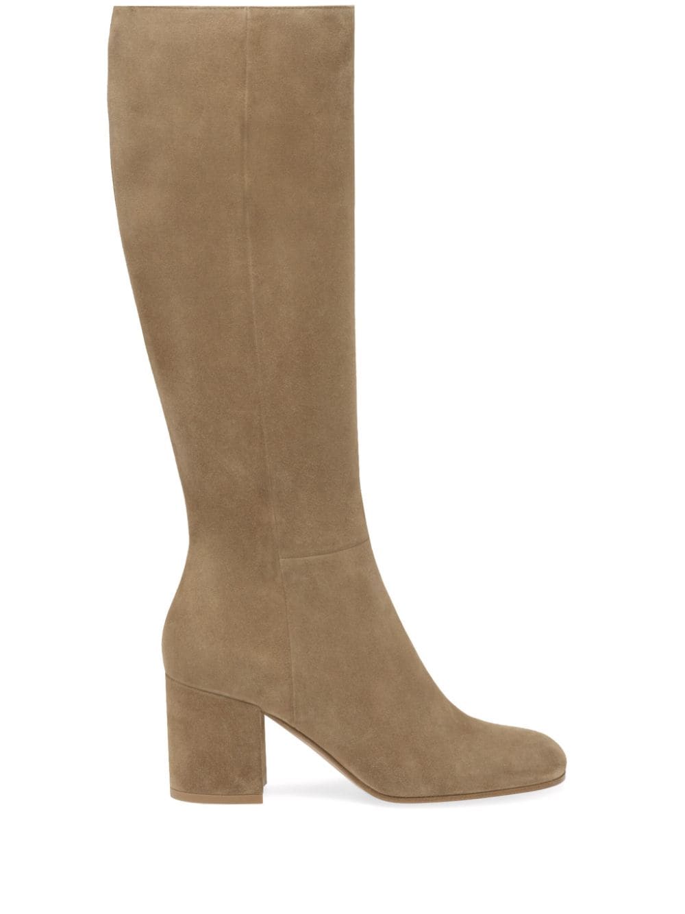 Gianvito Rossi Joelle 70mm suede boots - Neutrals von Gianvito Rossi