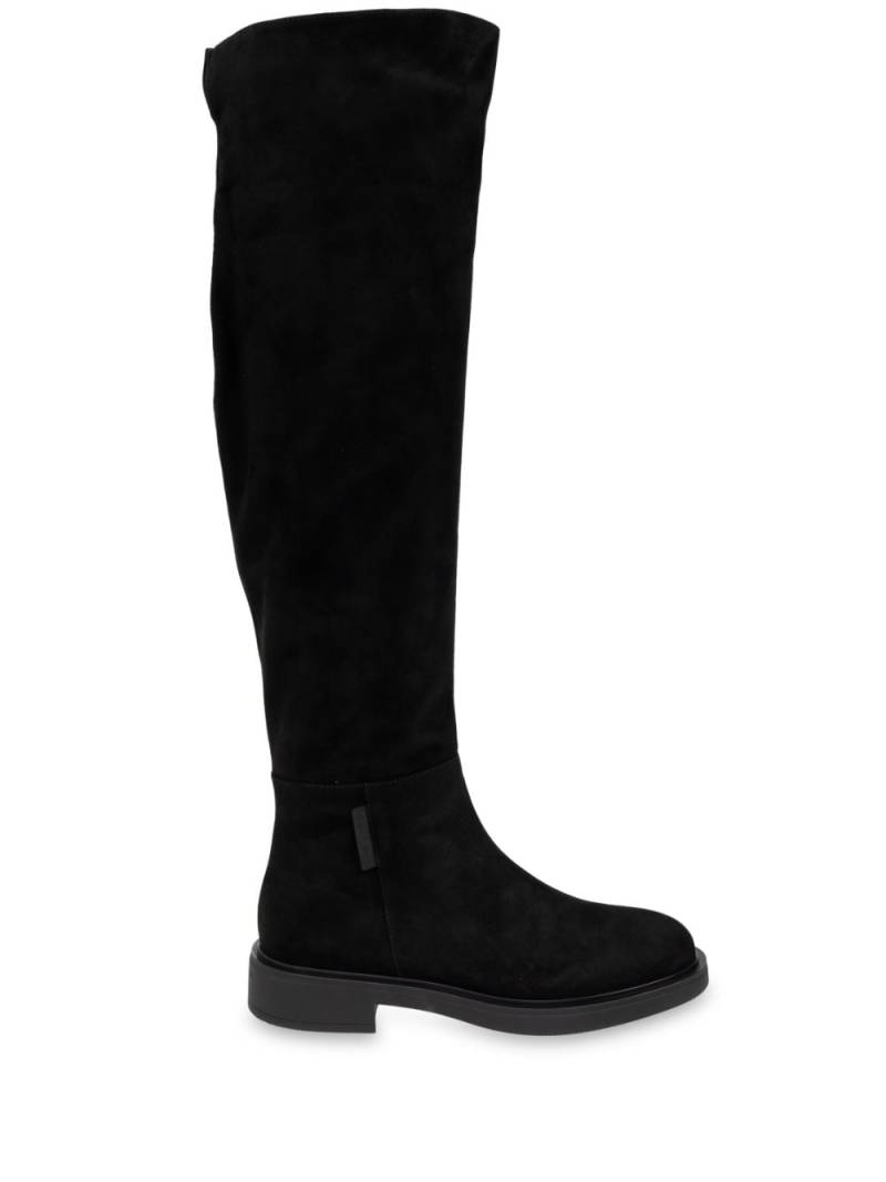 Gianvito Rossi Lexington leather boots - Black von Gianvito Rossi