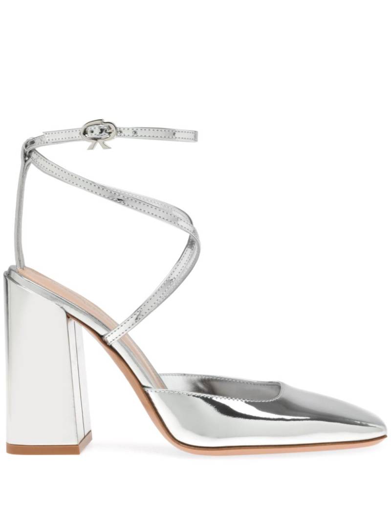 Gianvito Rossi Ludovica 95mm pumps - Silver von Gianvito Rossi