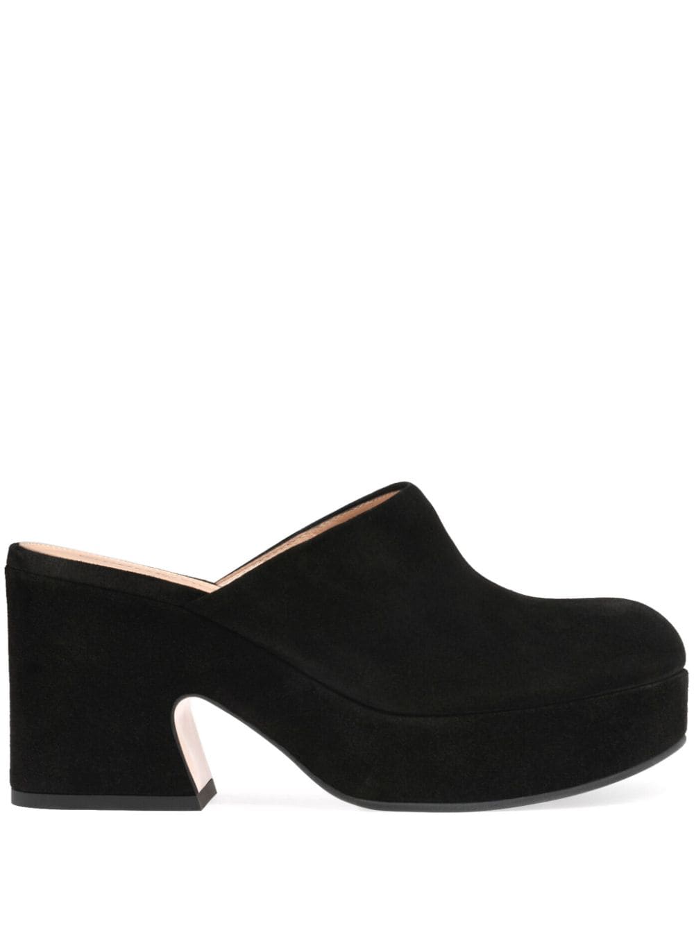 Gianvito Rossi Lyss 55mm mules - Black von Gianvito Rossi