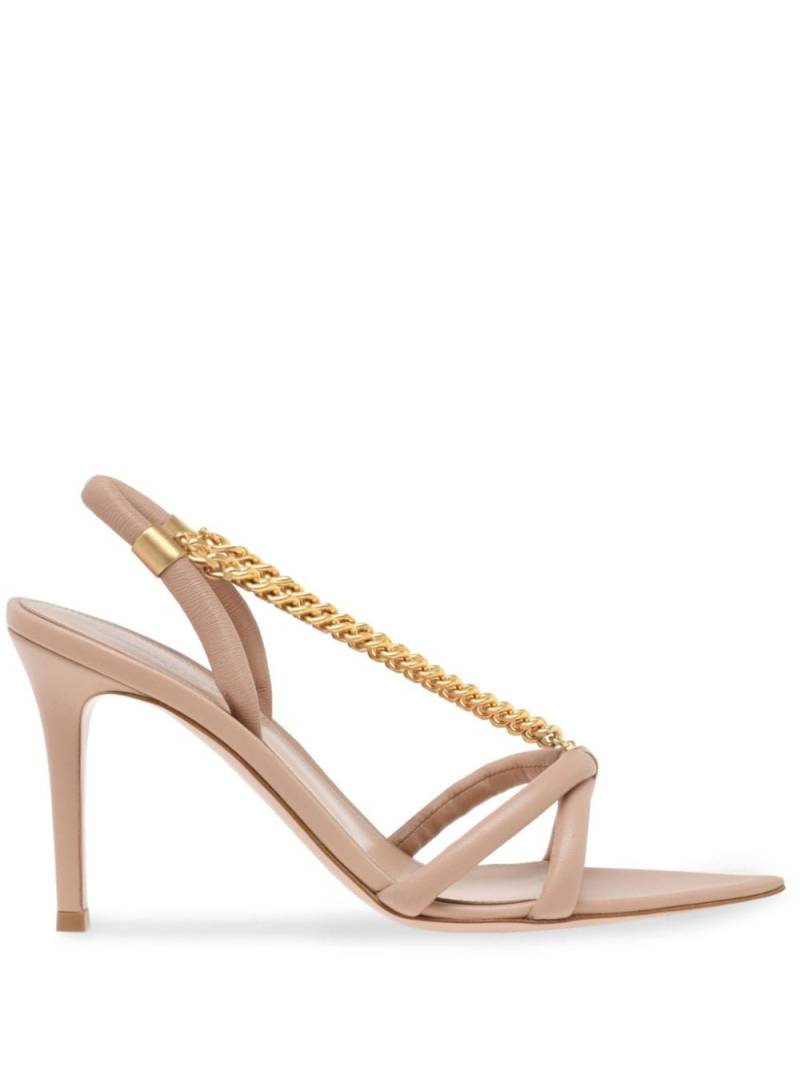 Gianvito Rossi Minerva sandals - Neutrals von Gianvito Rossi