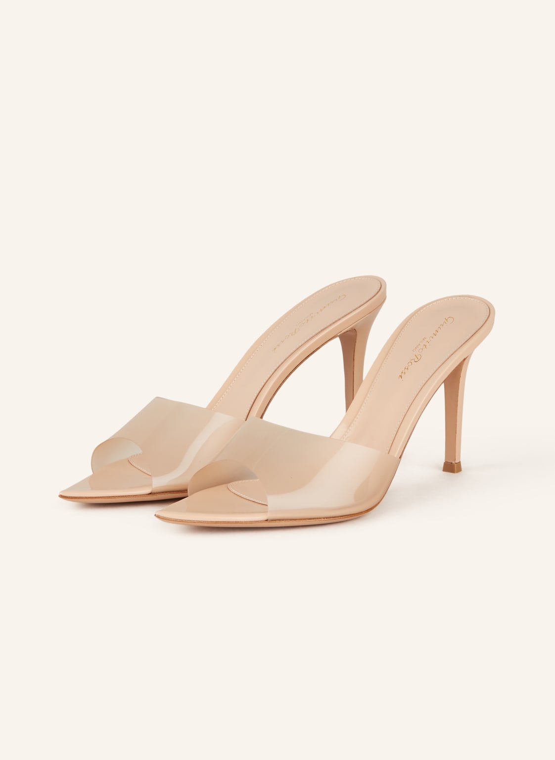 Gianvito Rossi Mules Elle beige von Gianvito Rossi