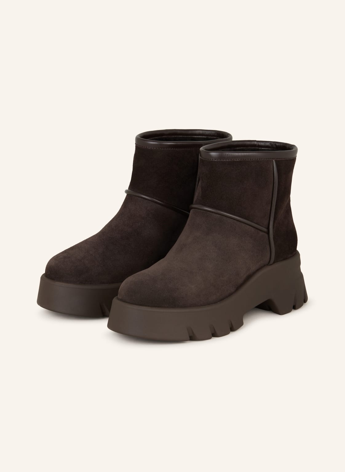 Gianvito Rossi Plateau-Boots braun Gianvito Rossi Plateau-Boots braun von Gianvito Rossi