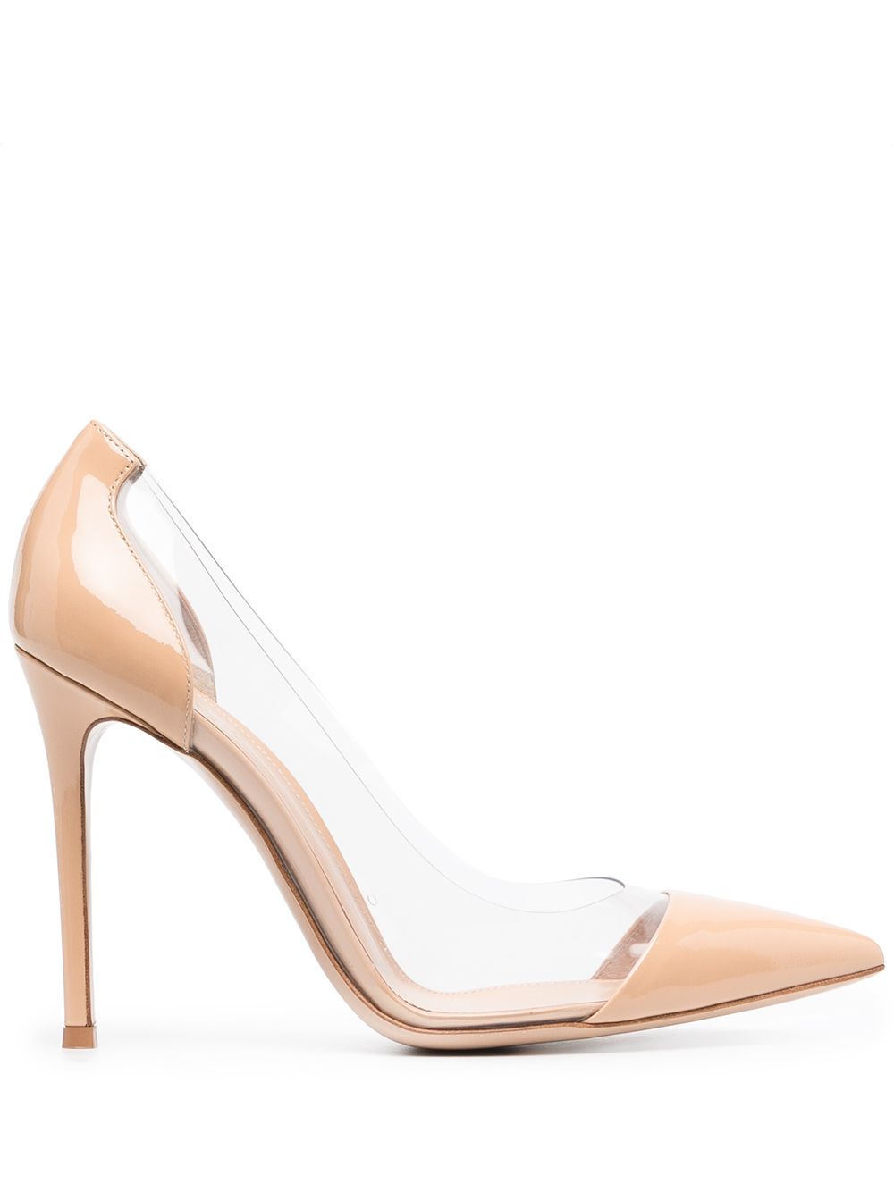 Gianvito Rossi Plexi 105mm transparent pumps - Neutrals von Gianvito Rossi