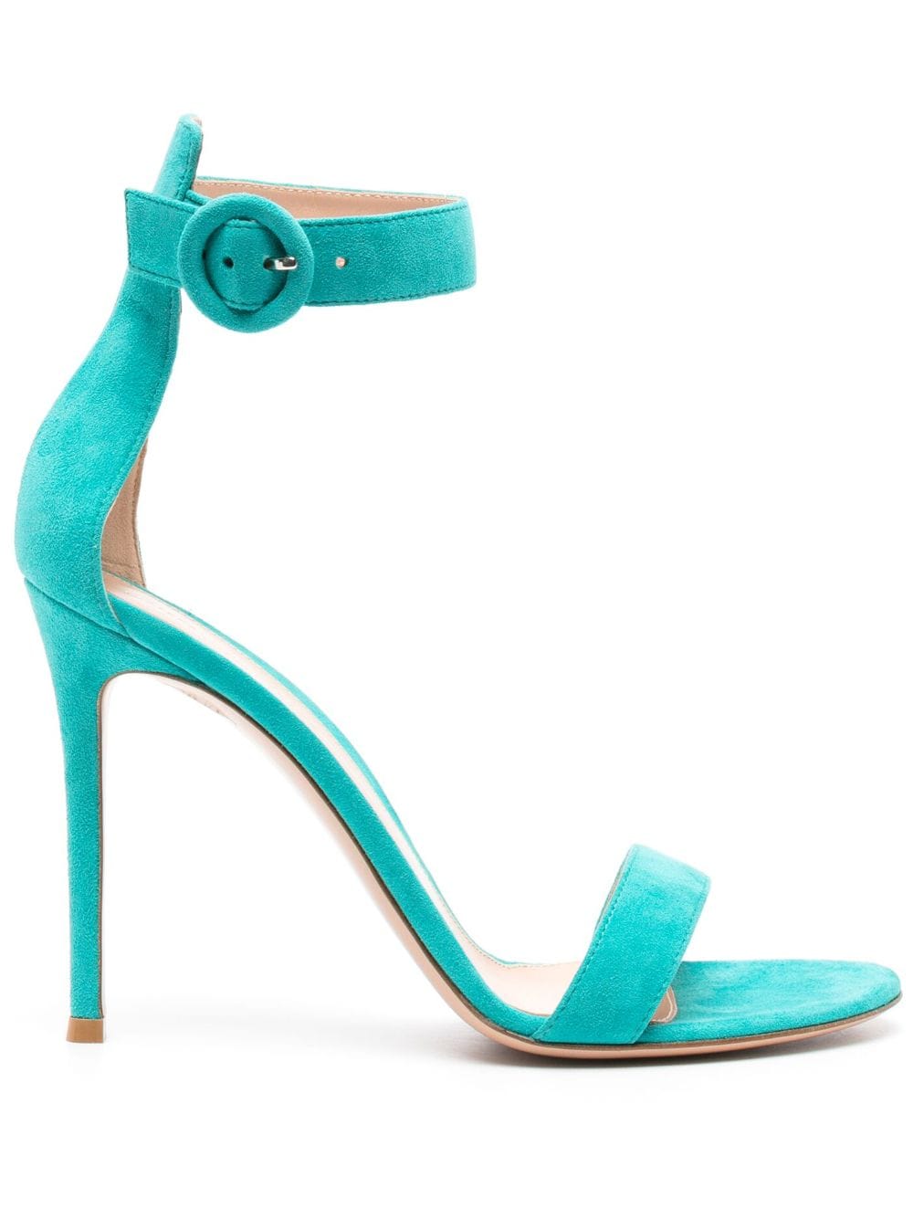 Gianvito Rossi Portofino 105mm suede sandals - Blue von Gianvito Rossi