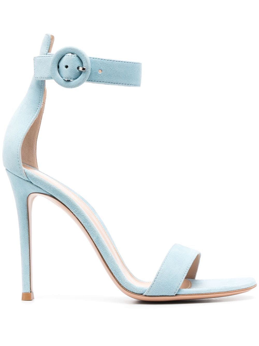 Gianvito Rossi Portofino 105mm suede sandals - Blue von Gianvito Rossi