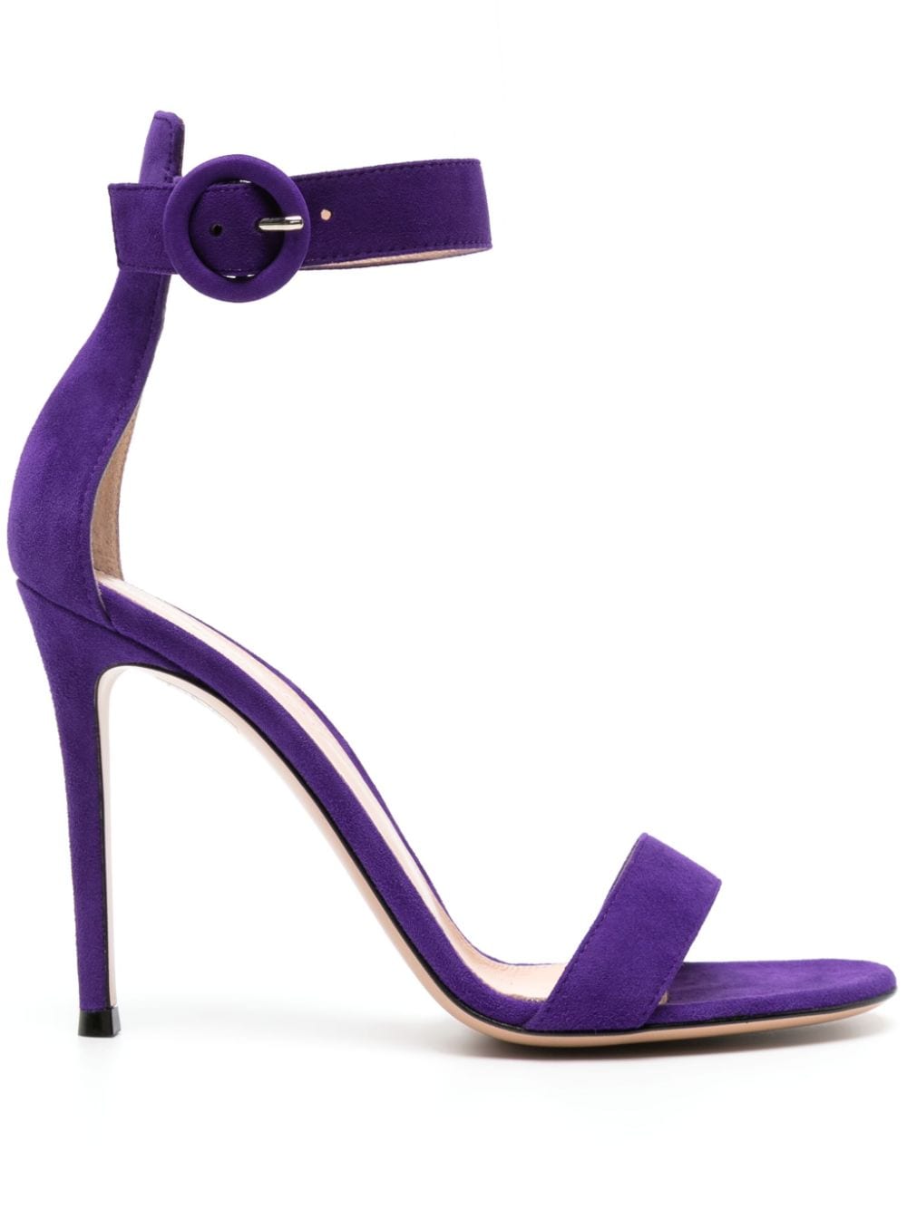 Gianvito Rossi Portofino 85mm suede sandals - Purple von Gianvito Rossi