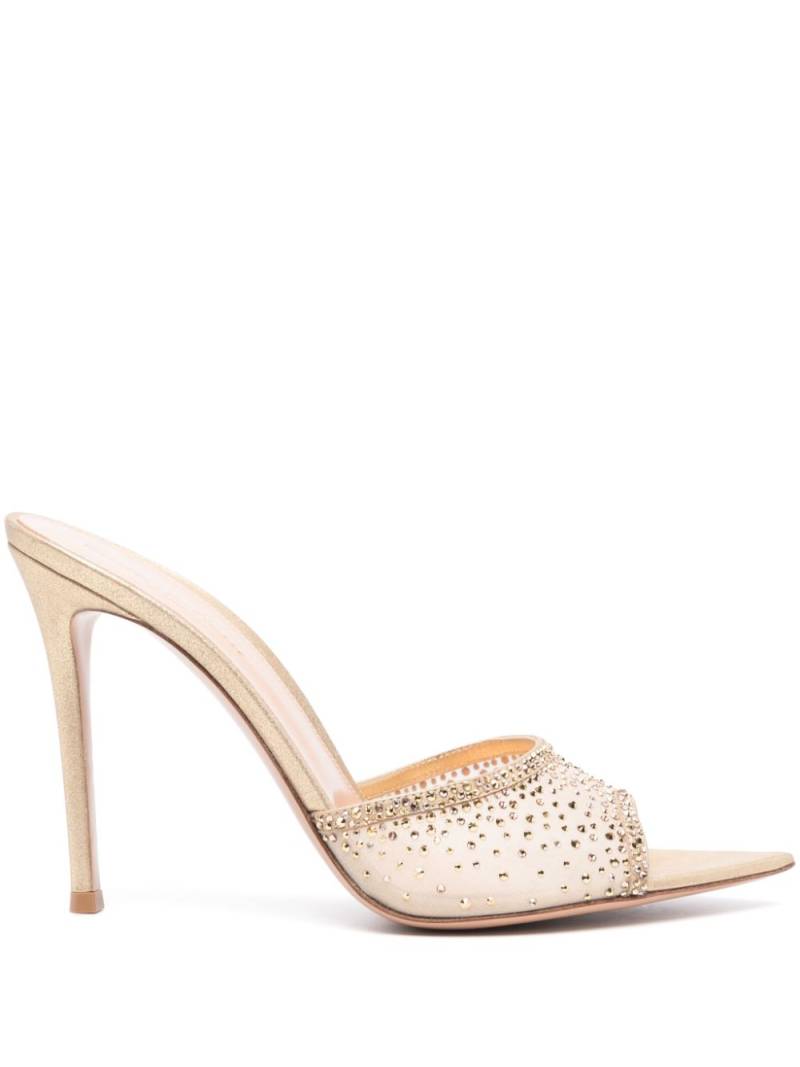 Gianvito Rossi Rania 85mm mule - Neutrals von Gianvito Rossi