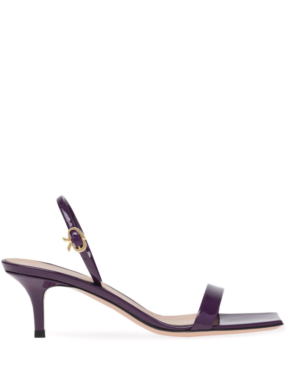 Gianvito Rossi Ribbon Kitten sandals - Purple von Gianvito Rossi