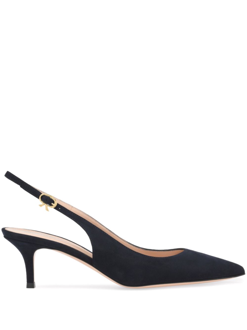 Gianvito Rossi Ribbon Sling 55mm pumps - Black von Gianvito Rossi