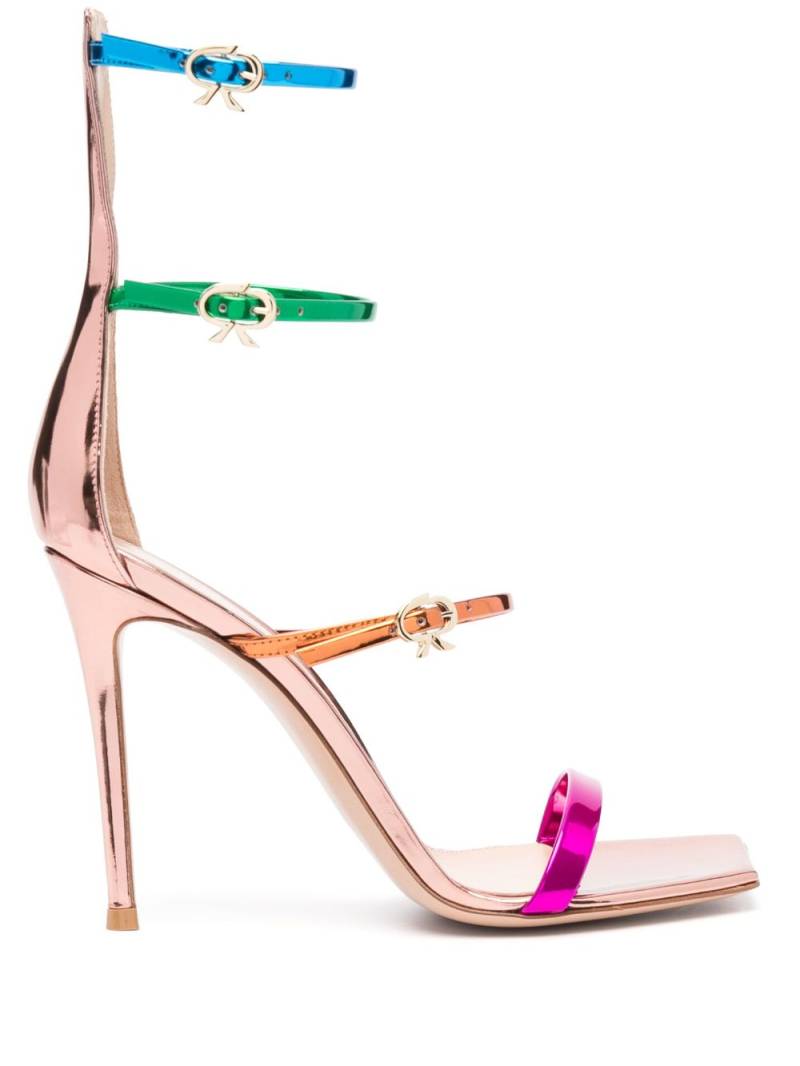 Gianvito Rossi Ribbon Uptown 110mm sandals - Pink von Gianvito Rossi