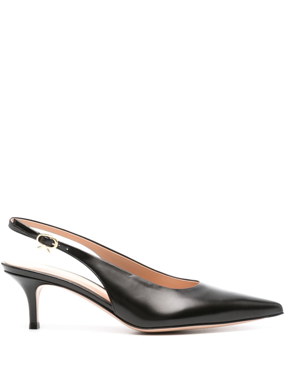 Gianvito Rossi Robbie 55mm slingback pumps - Black von Gianvito Rossi