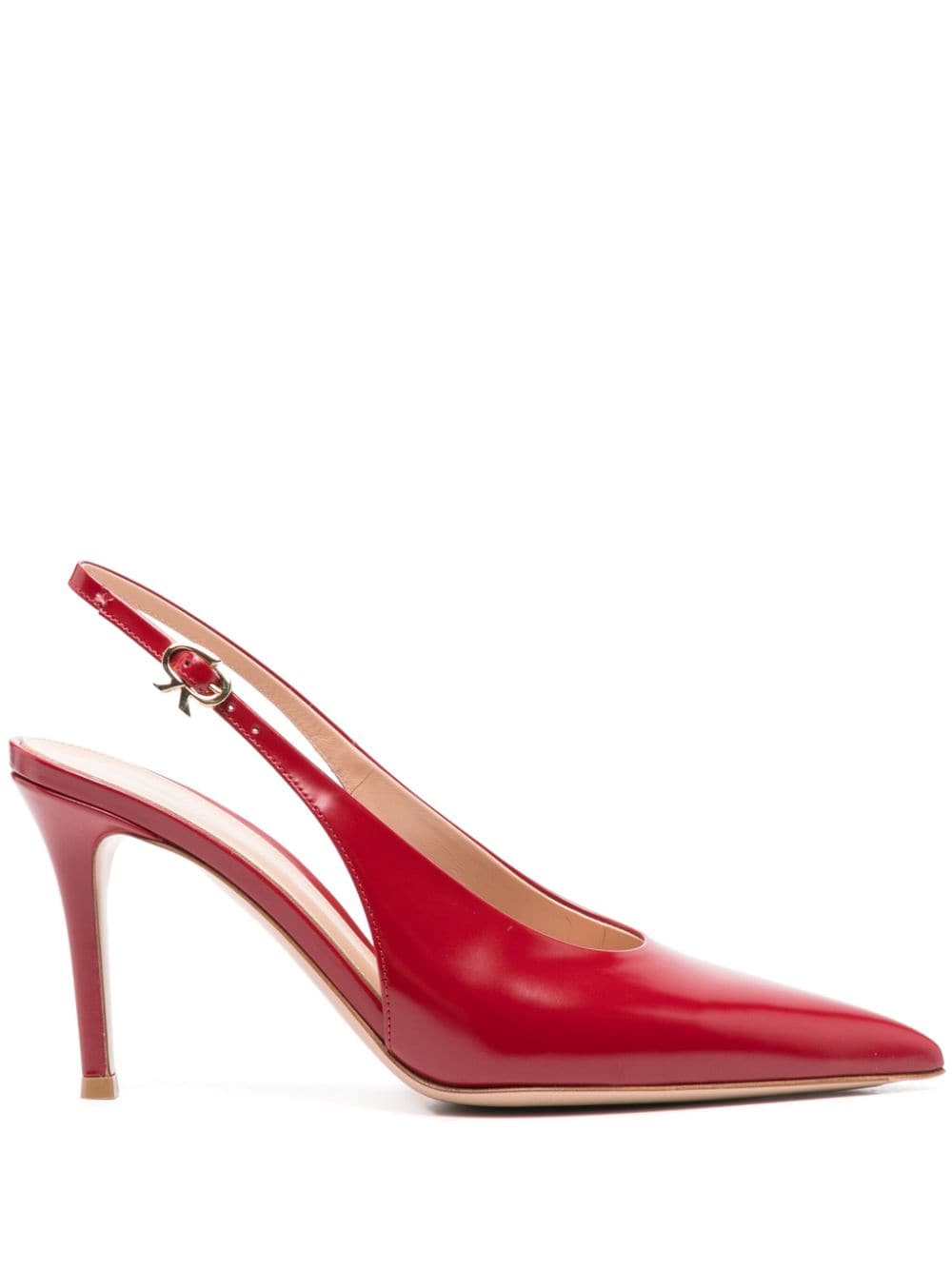 Gianvito Rossi Robbie 85mm slingback pumps - Red von Gianvito Rossi