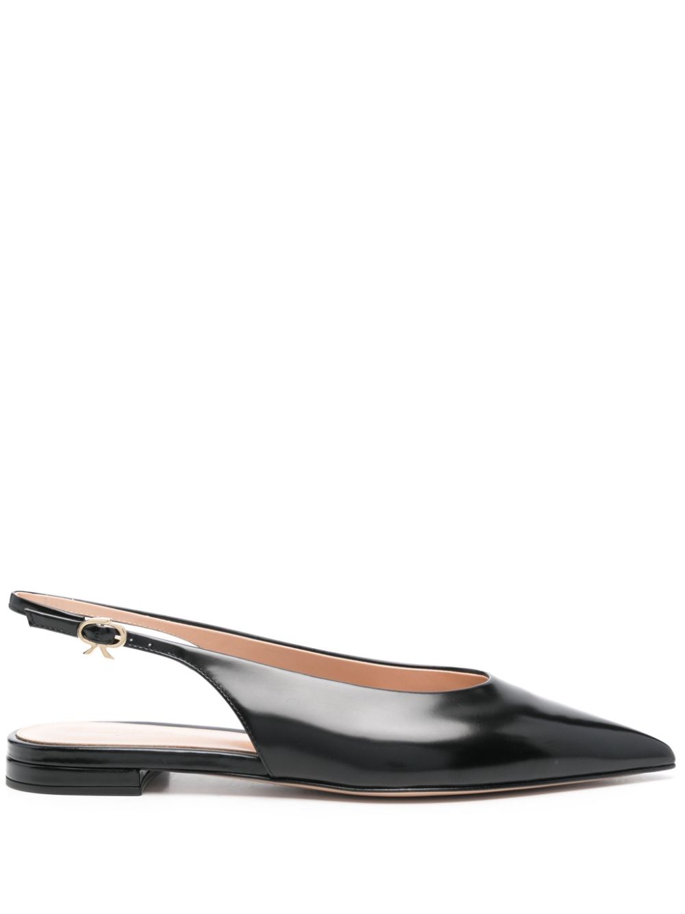 Gianvito Rossi Robbie ballerina shoes - Black von Gianvito Rossi