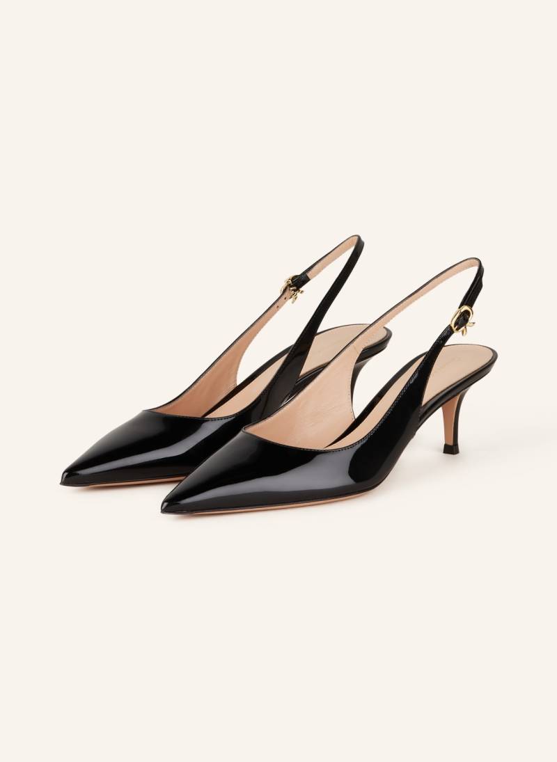 Gianvito Rossi Slingpumps Ribbon schwarz von Gianvito Rossi