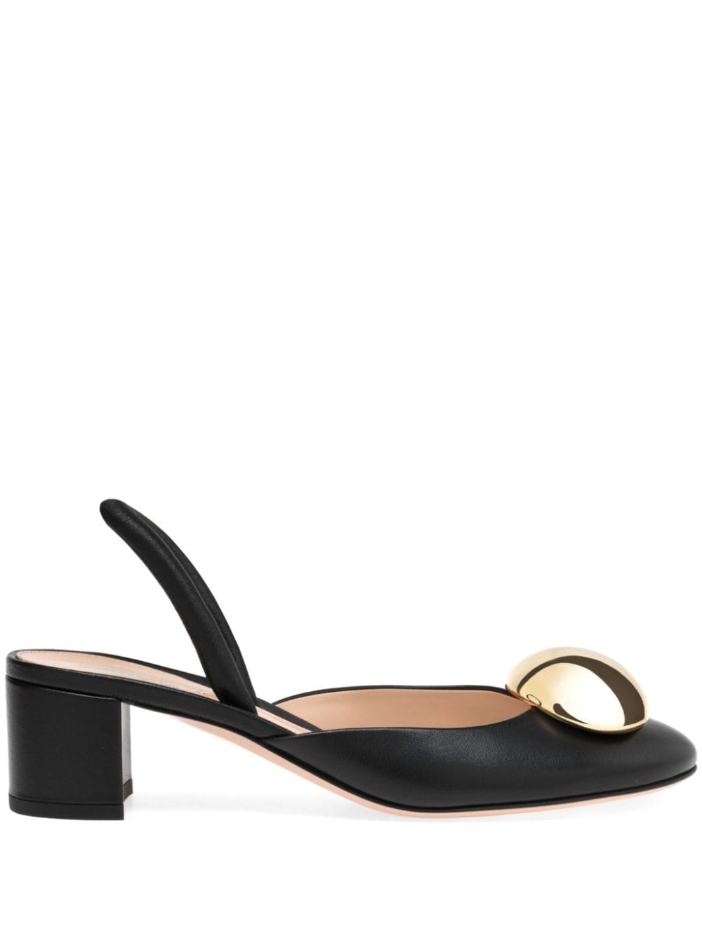 Gianvito Rossi Sphera 45mm slingback pumps - Black von Gianvito Rossi