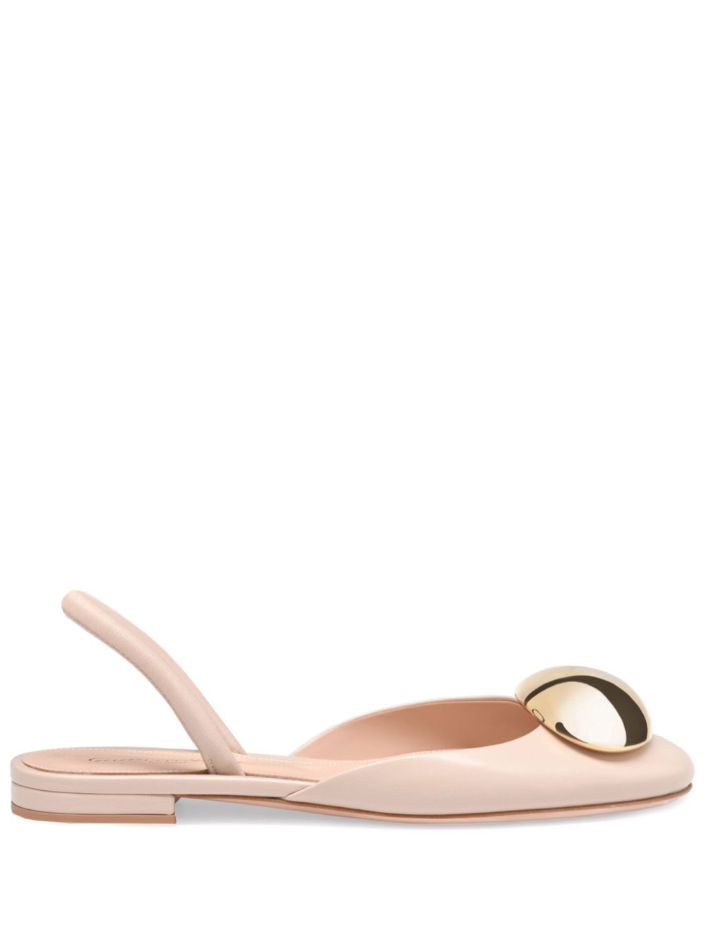 Gianvito Rossi Sphera ballerina shoes - Neutrals von Gianvito Rossi