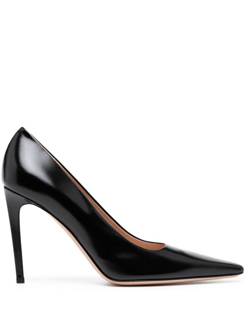 Gianvito Rossi Tokio 95mm leather pumps - Black von Gianvito Rossi