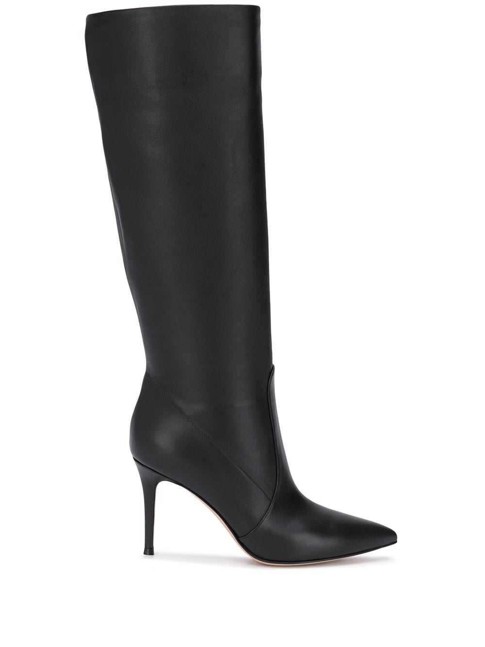 Gianvito Rossi Hansen 85mm leather boots - Black von Gianvito Rossi