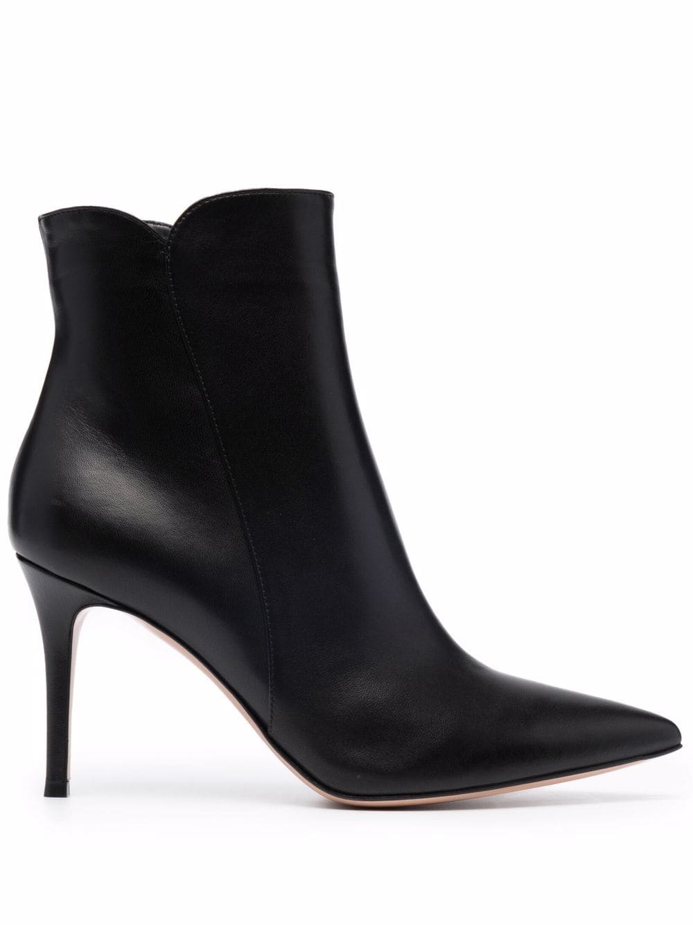 Gianvito Rossi pointed 90mm boots - Black von Gianvito Rossi