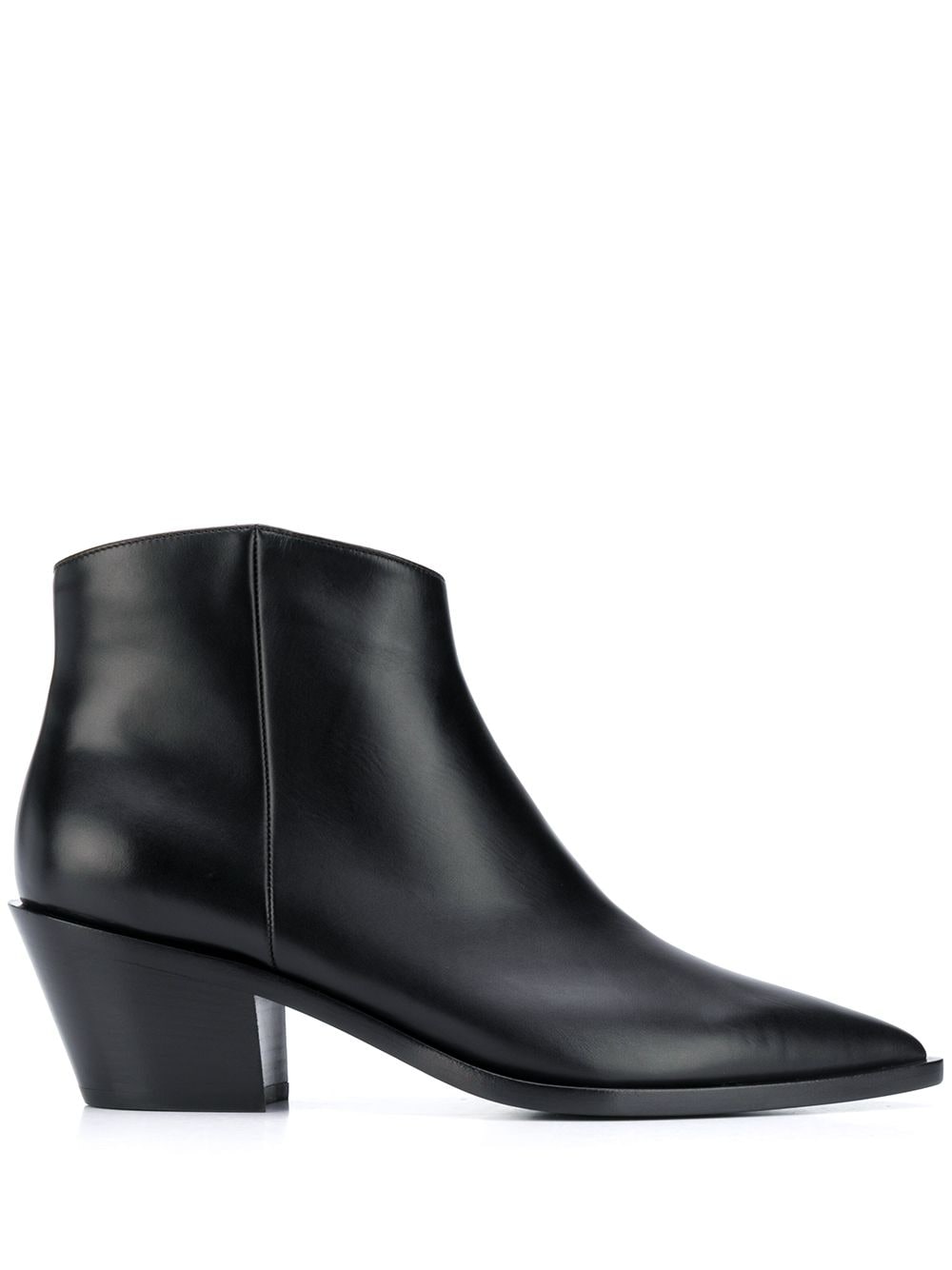 Gianvito Rossi Frankie leather ankle boots - Black von Gianvito Rossi