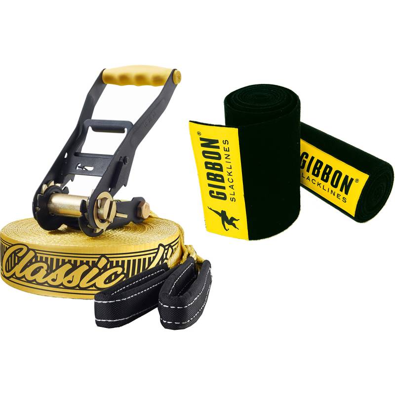 Gibbon Slacklines Classic Line Treewear Slackline Set von Gibbon Slacklines