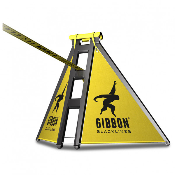 Gibbon Slacklines - Slackframe - Slackline Gr 93 x 27 x 23 cm schwarz/gelb von Gibbon Slacklines