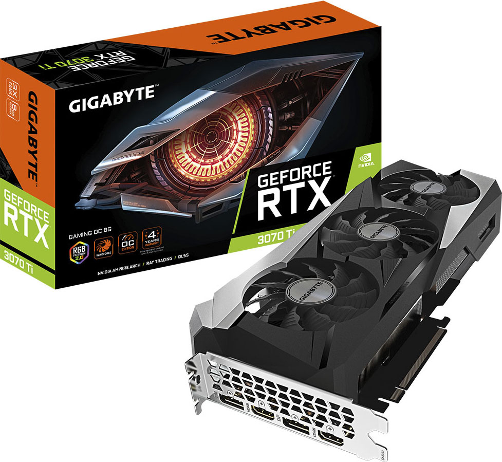 Gigabyte Grafikkarte »GeForce RTX 3070Ti Gaming«, 8 GB, GDDR6X von Gigabyte