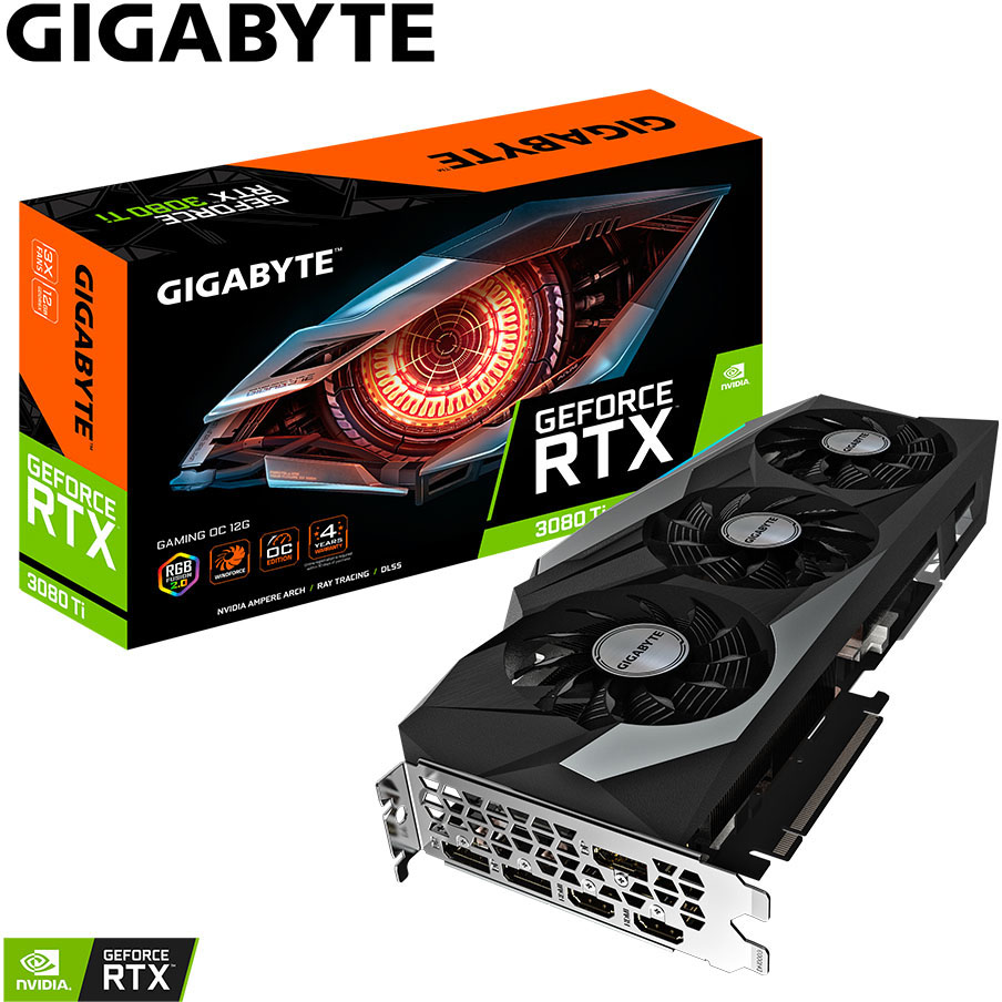 Gigabyte Grafikkarte »GeForce RTX 3080 Ti GAMING OC 12G«, 12 GB, GDDR6X von Gigabyte