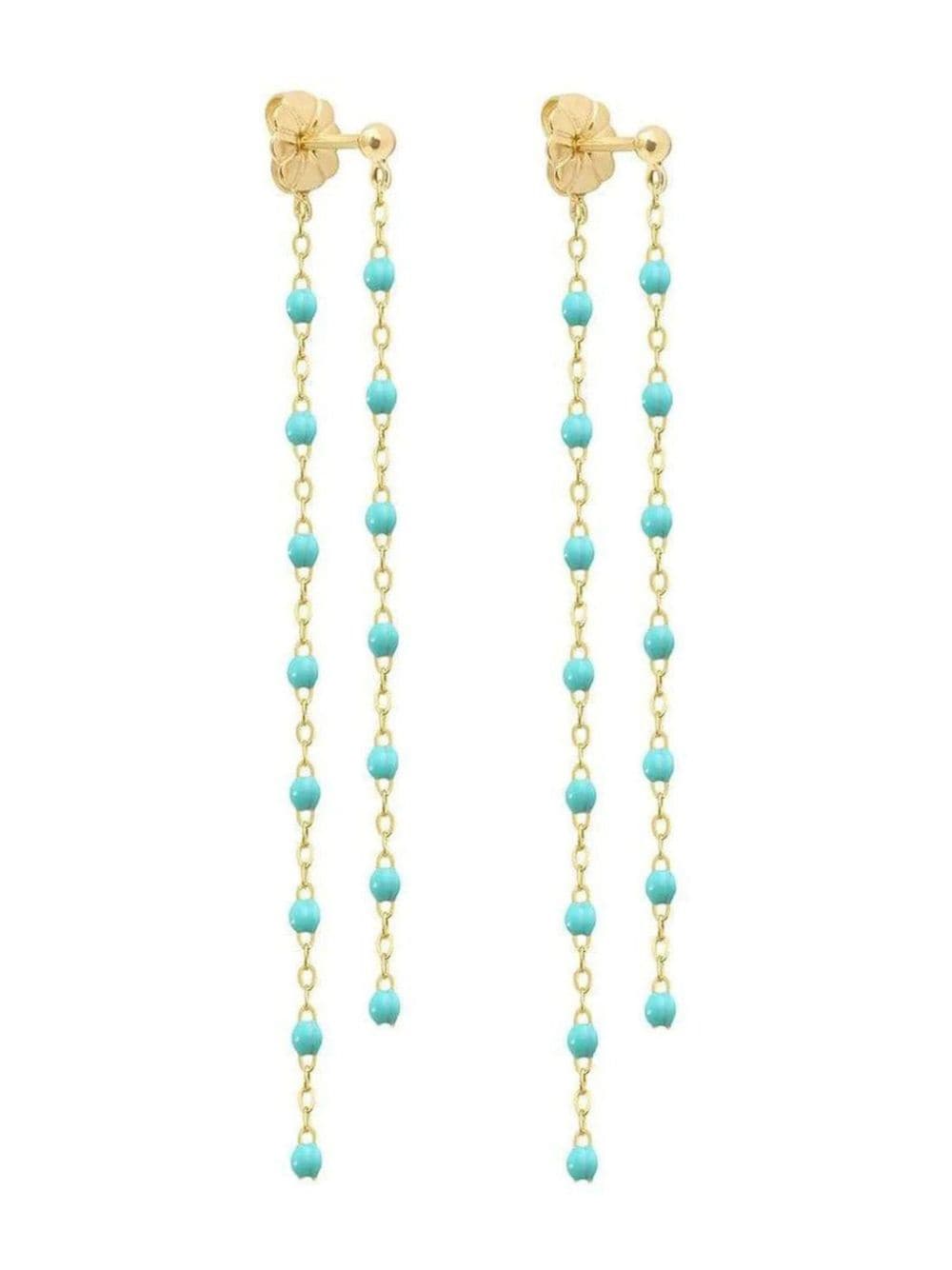 Gigi Clozeau 18kt yellow gold Classic Gigi dangling earrings von Gigi Clozeau