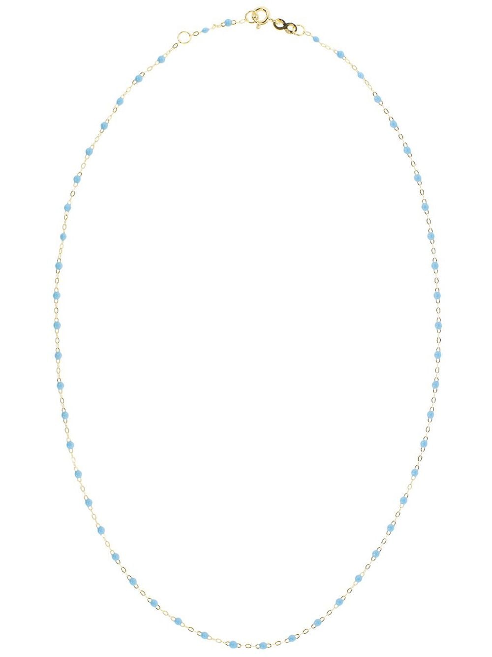 Gigi Clozeau 18kt yellow gold Classic Gigi turquoise necklace von Gigi Clozeau