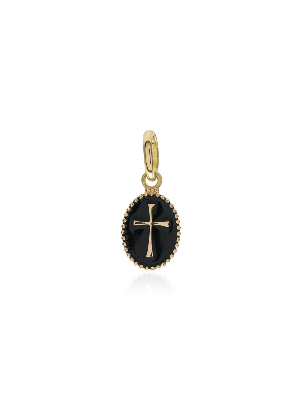 Gigi Clozeau 18kt yellow gold cross charm von Gigi Clozeau