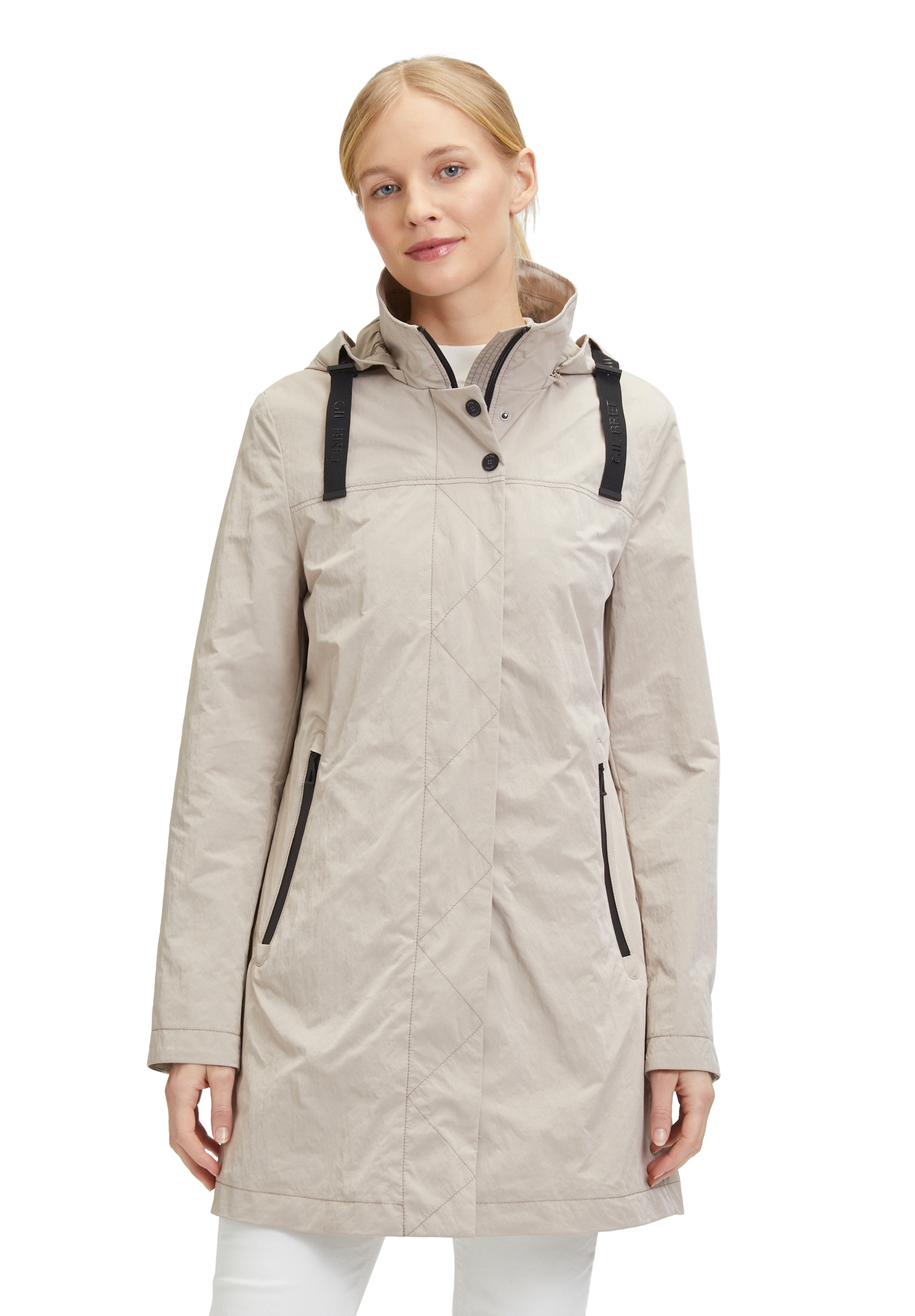 Gil Bret Outdoorjacke, mit Kapuze, mit Reissverschlusstaschen Gil Bret Outdoorjacke, mit Kapuze, mit Reissverschlusstaschen von Gil Bret